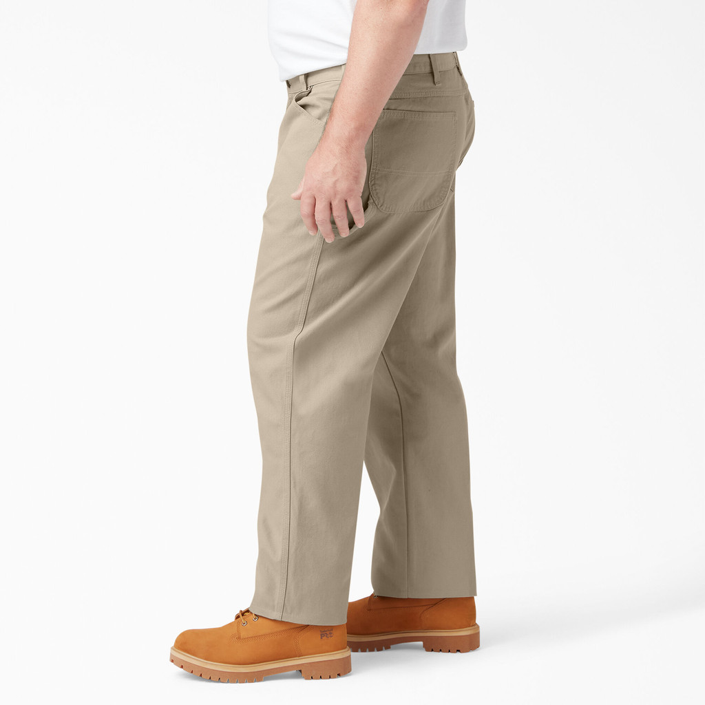 Dickies Duck Utility Relaxed Straight Fit Pants (Rinsed Desert Sand)