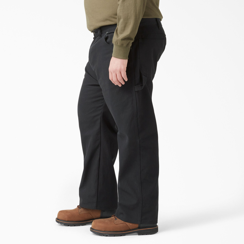 Dickies Duck Utility Relaxed Straight Fit Pants (Rinsed Black)