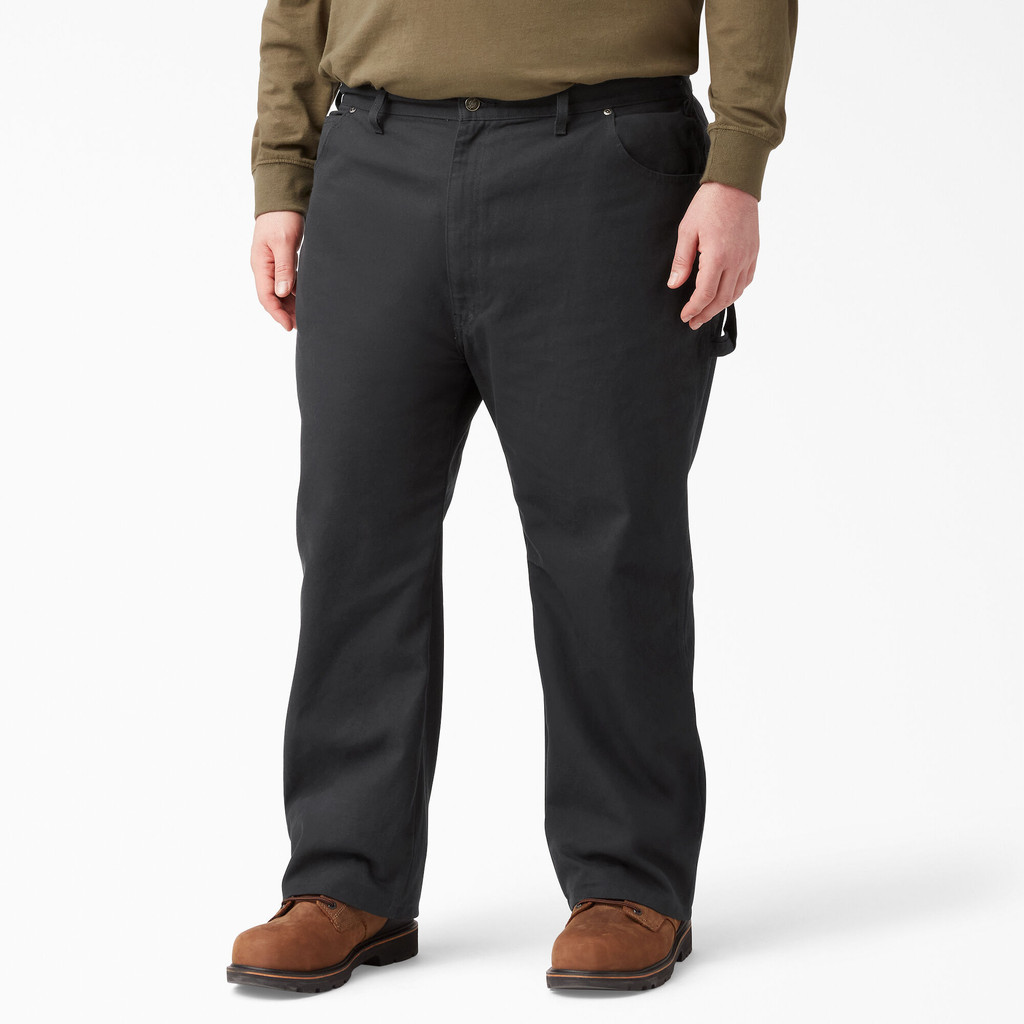 Dickies Duck Utility Relaxed Straight Fit Pants (Rinsed Black)
