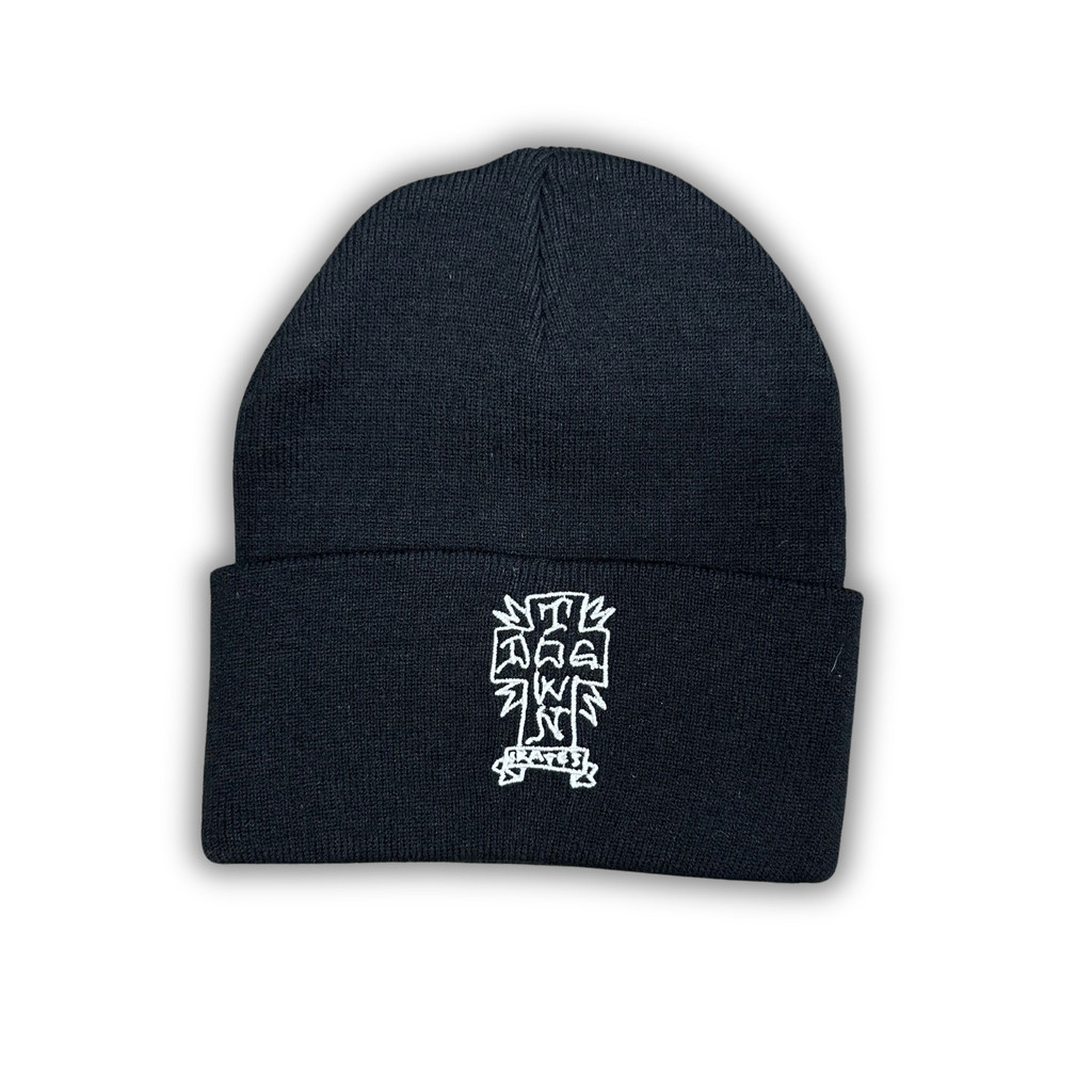 Dogtown Gonz Cross Beanie (Black)