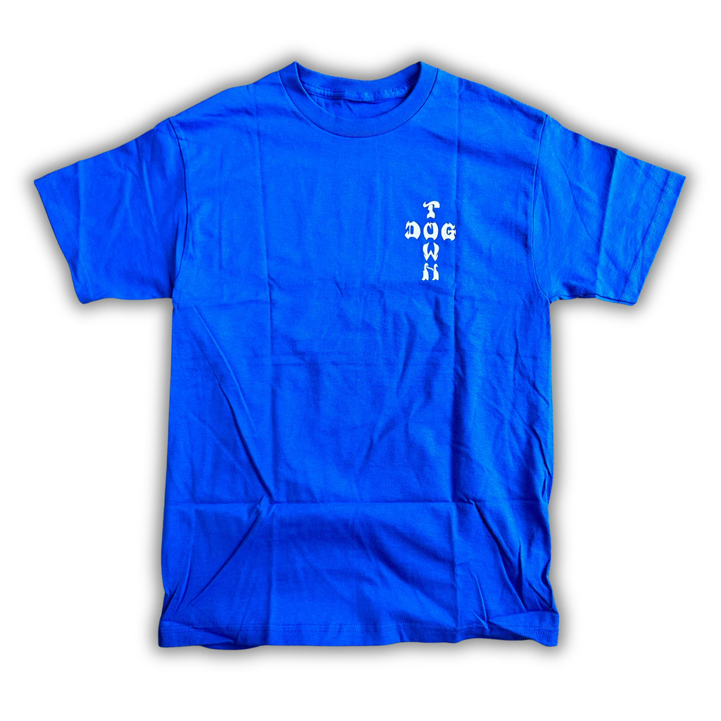 Dogtown Cross Logo T-Shirt (Royal Blue)