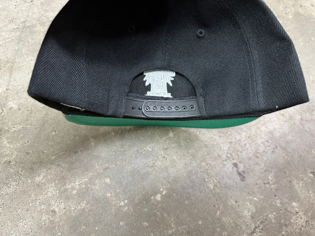 Dogtown Gonz Cross Snapback Hat (Black/Grey)