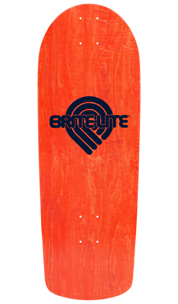 Powell Peralta OG Snub Ray Rodriguez Skull & Sword Reissue Deck (Orange Stain)