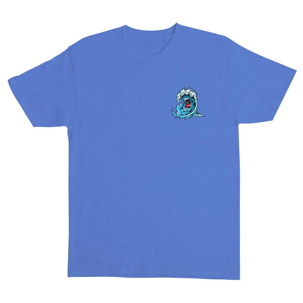 Santa Cruz Screaming Wave Hand T-Shirt (Ultramarine)