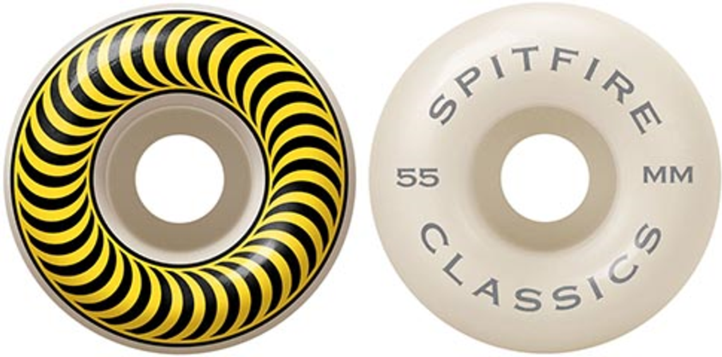 SPITFIRE CLASSICS Skateboard Wheels -  55MM (Set of 4)