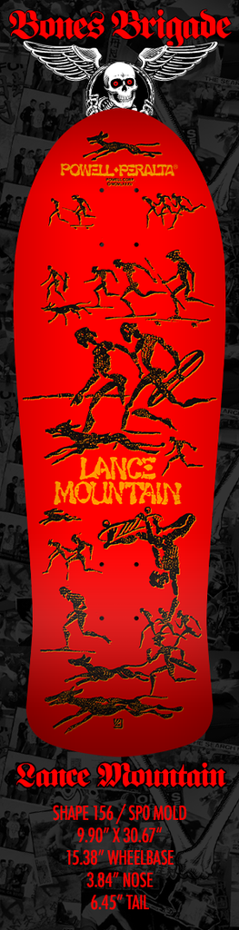 Powell Peralta Bones Brigade 15th Series Lance Mountain Deck