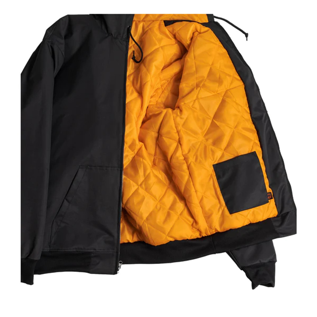 Spitfire OG Classic Embroidered Nylon Jacket Black/Orange