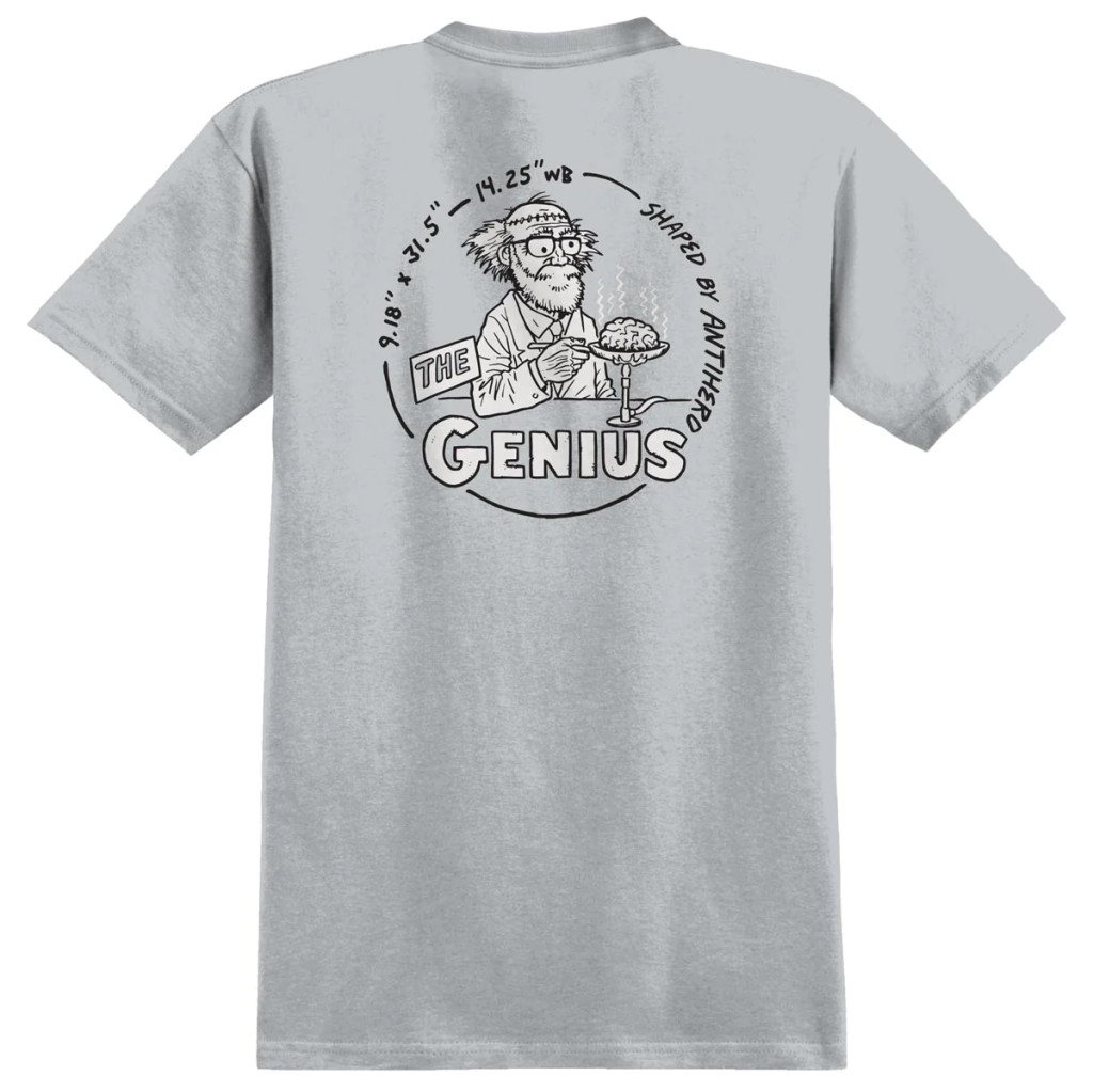 Anti-Hero The Genius T-Shirt (Silver)