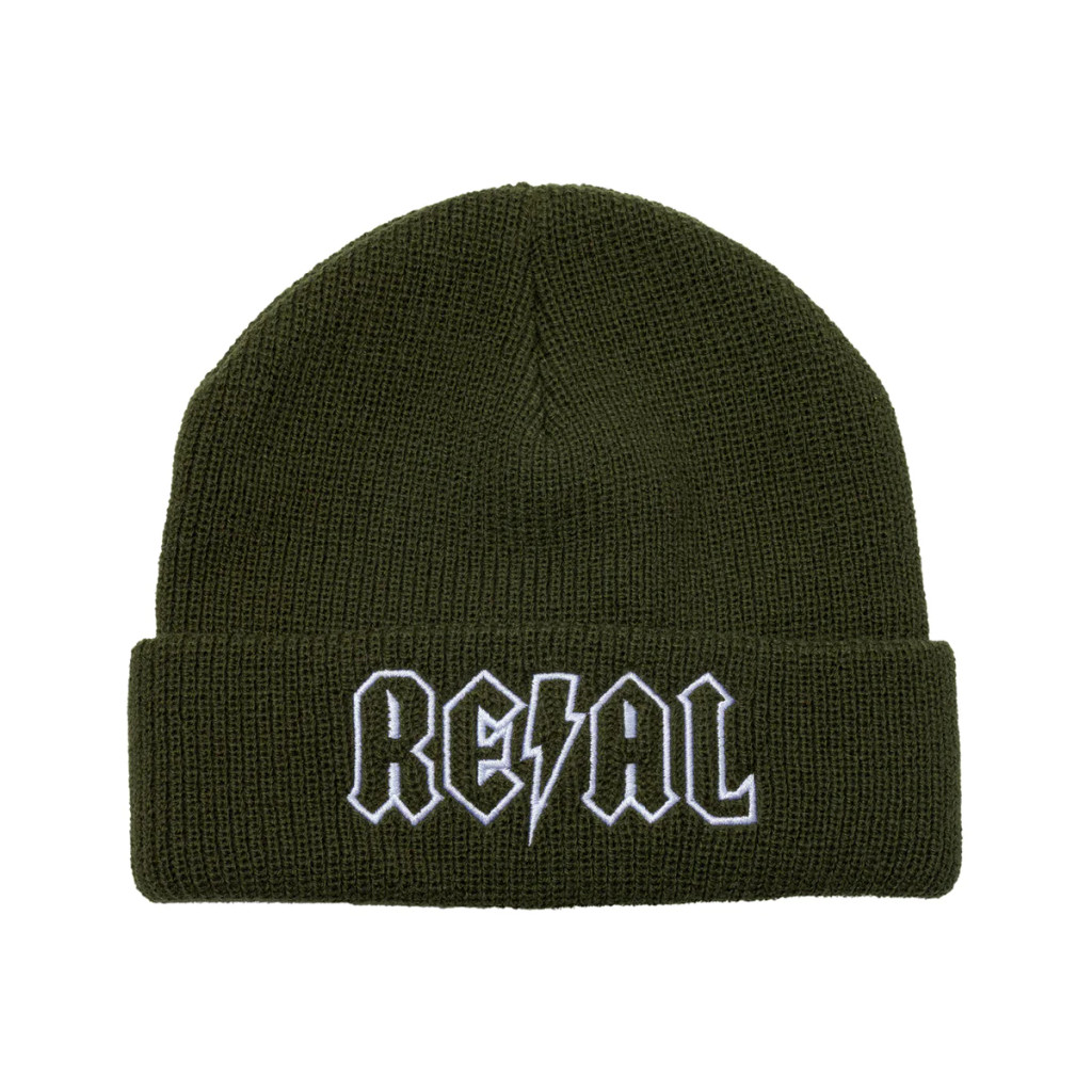 Real Deeds Cuff Beanie Olive