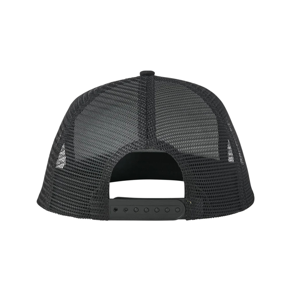 Natas Screaming Panther Santa Cruz Mesh Trucker High Profile Hat (Black)