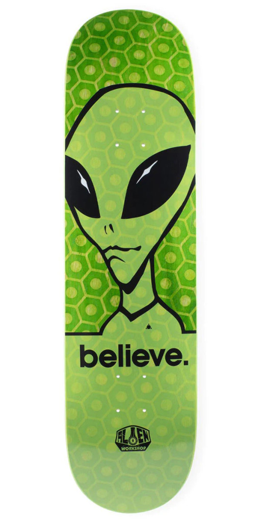 Alien Workshop Believe Hex Duo-Tone Skateboard Deck 8.25"