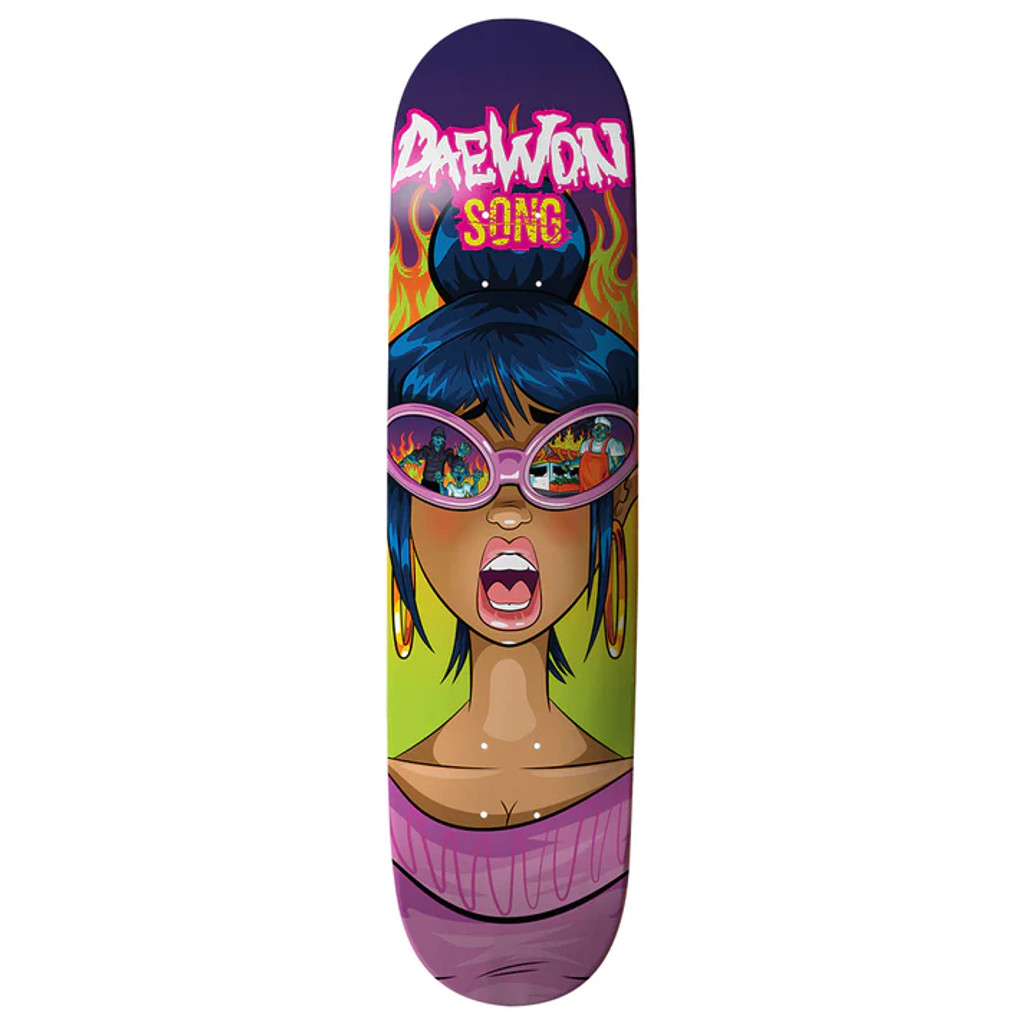 Thank You Apocalypse Series - Daewon Song Skateboard Deck 8.4" Twin Tail