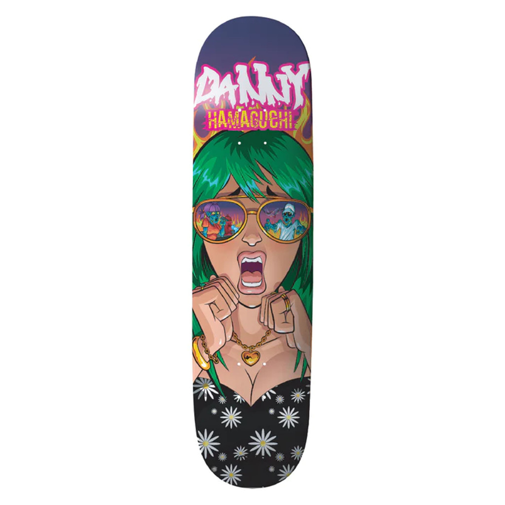 Thank You Apocalypse Series - Danny Hamaguchi Skateboard Deck 8.25" Twin Tail