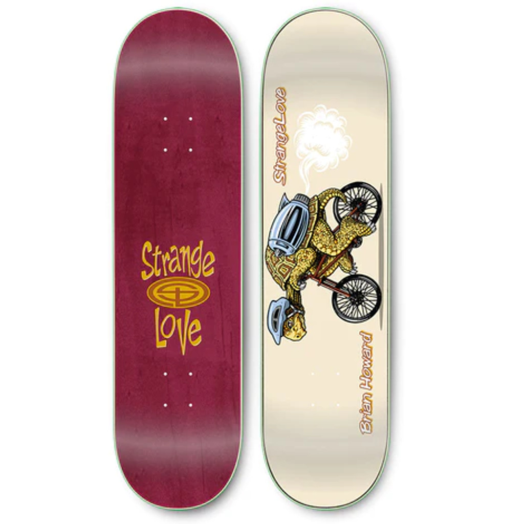 StrangeLove Skateboards Brian Howard / 8.375 (Transfer) Skateboard Deck