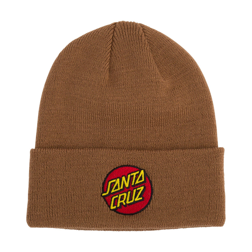 Classic Dot Santa Cruz Beanie (Brown Sugar)