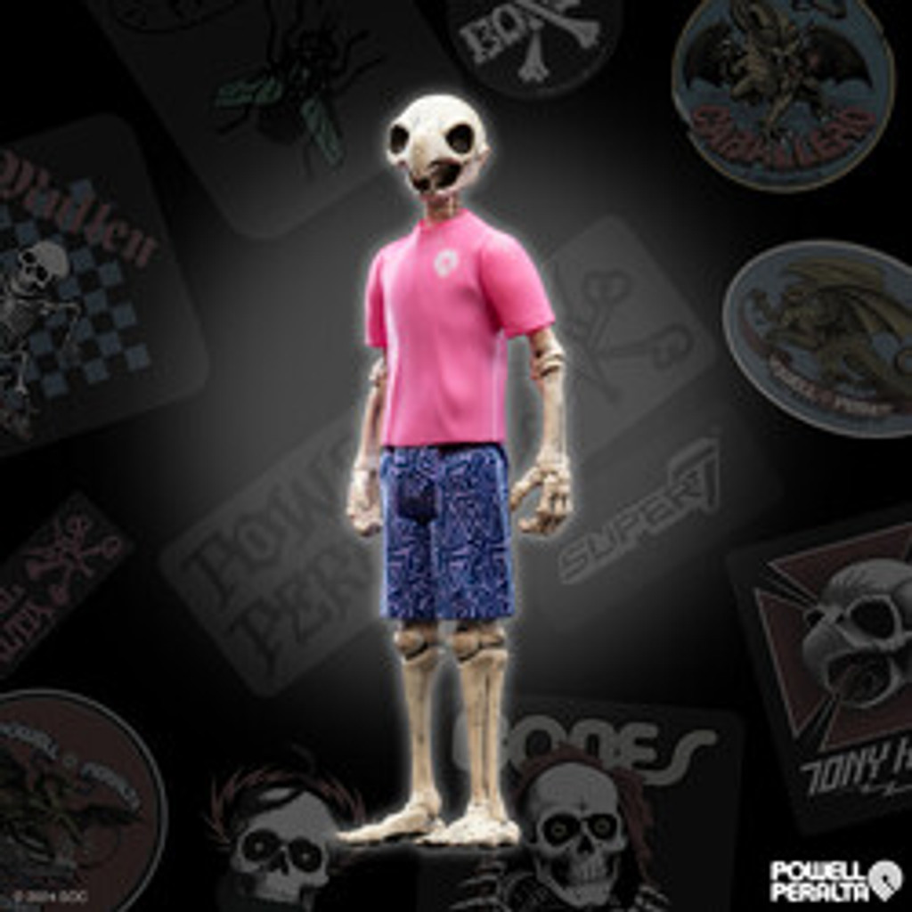 Powell-Peralta ReAction Figures Wave 5 Tony Hawk (Mt. Trashmore '85)