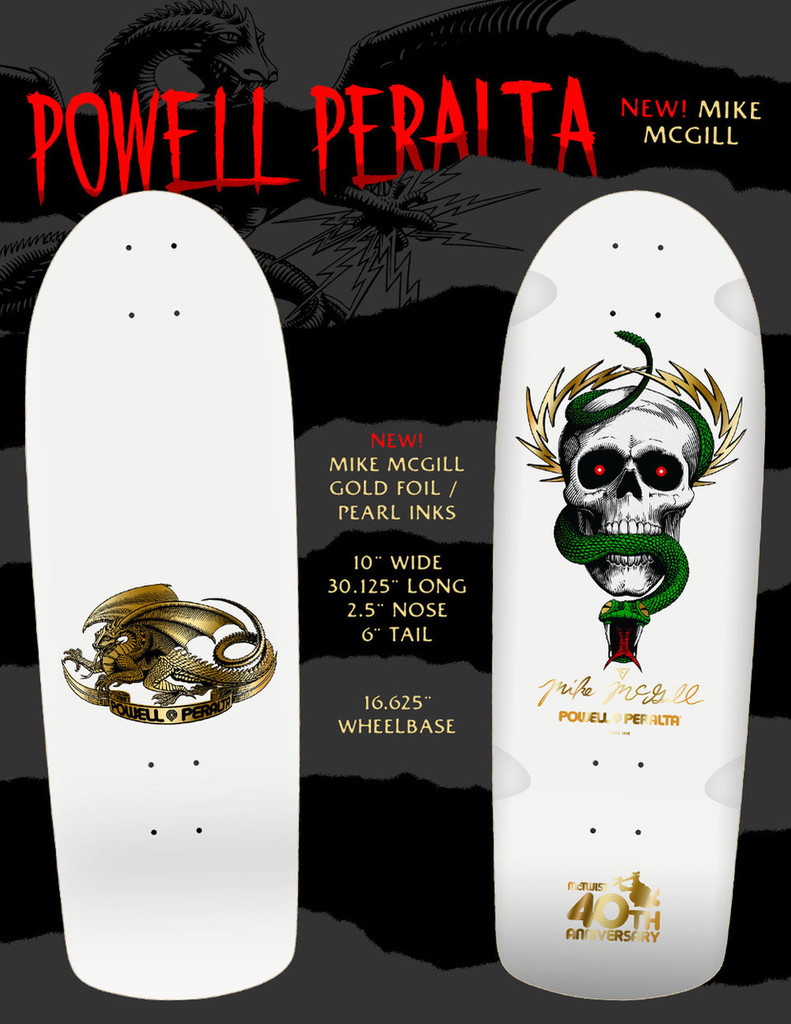 Mike Mcgill Skateboard Powell Peralta Mike McGill Skull And Snake