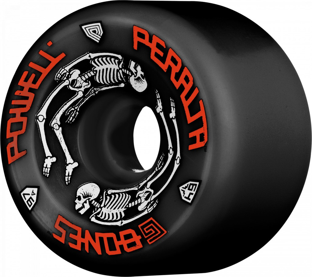 Powell Peralta Black G-Bones Wheels 64mm/97a (Set of 4)