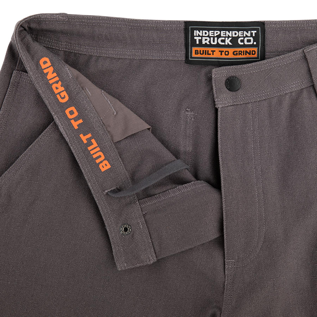 Independent Built To Grind Canvas Pants (Pewter)