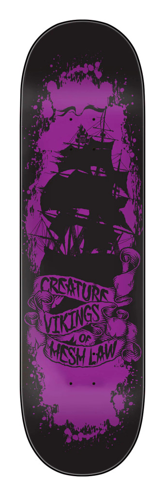 Russell Vikings of Hesh Law XX Pro 8.75in x 32.15in Creature Deck