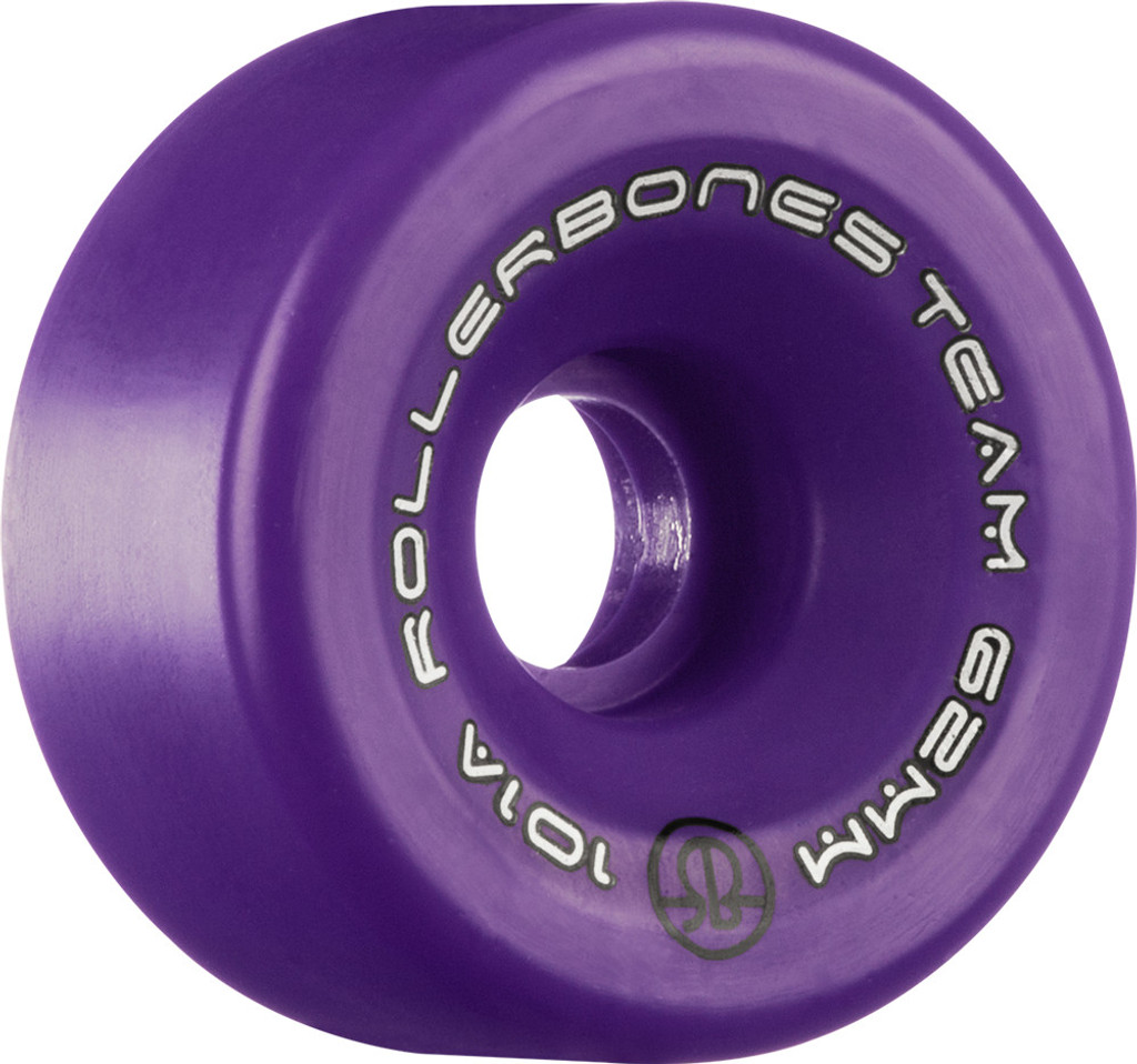 Rollerbones Team Logo Wheels 8pk (Purple)
