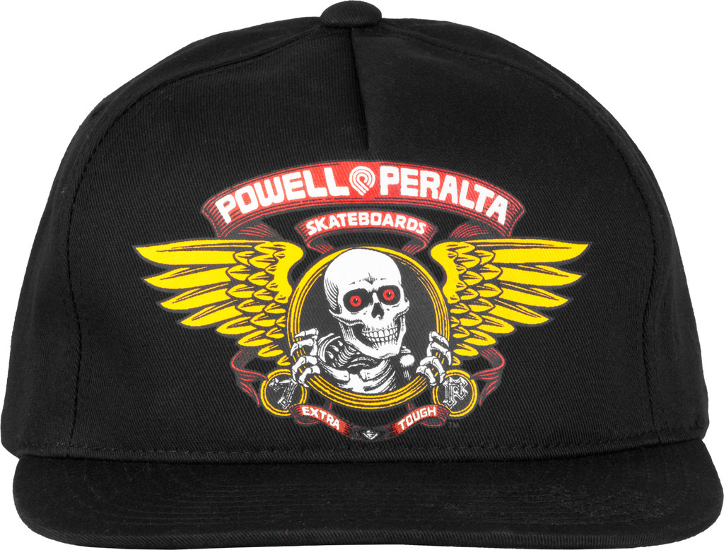 Powell Peralta Winged Ripper Hat Black