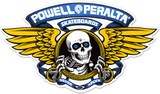 Powell Peralta Winged Ripper Die Cut Reissue Sticker (Blue)