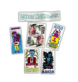 Heroin Skateboards Sticker Pack 