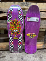Powell Peralta Old School Nicky Guerrero Mask Re-Issue Deck (Purple)