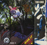 Santa Cruz Old School Knox Punk Reissue Deck (Blue)