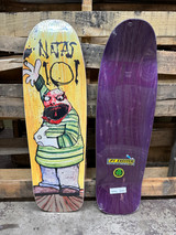 101 Natas Kaupas Sock Puppet Old School Reissue SLICK Deck 9.65"