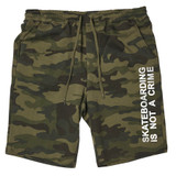 Santa Cruz Mixed Up Sweat Shorts (Camo)