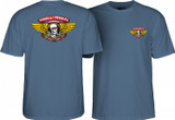 Powell Peralta Old School Winged Ripper T-Shirt (Indigo Blue)