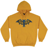 Thrasher Magazine Bat Hooded Sweatshirt ONLY MEDIUM LEFT (Gold)