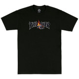 Thrasher Magazine Cop Car T-Shirt (Black)