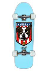 Powell Peralta Frankie Hill Bulldog Old Skull Reissue Complete (Light Blue)