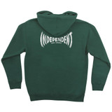 Independent Carved Span Pullover Hooded Sweatshirt (Alpine Green)