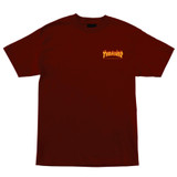 Santa Cruz x Thrasher Flame Dot T-Shirt (Available in 2 Colors)