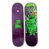 StrangeLove Pig / Gun / Glow Deck 8.5" Hand Screened & Toy (Choose Color)