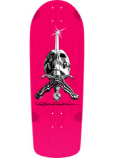 Powell Peralta Old School Ray Rodriguez Skull & Sword Reissue Deck 10" x 28.25" (Pink)