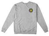 Spitfire Gonz Flower Swirl Crewneck (Grey Heather)