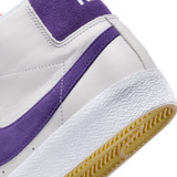 NIKE SB ZOOM BLAZER MID (WHITE/ COURT PURPLE)