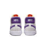 NIKE SB ZOOM BLAZER MID (WHITE/ COURT PURPLE)