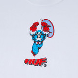 HUF X Avengers Cap No Cap T-Shirt (White)