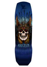 Powell Peralta Pro Andy Anderson Heron 7-Ply Maple Deck Blue 9.13"