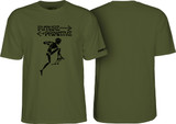 Powell Peralta Future Primitive T-Shirt (Military Green)