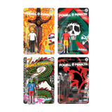 値下げ最終super7 Powell Peralta フィギュア 3体セット Super7 Powell-Peralta ReAction Wave 3 PDQ Retail Display (12