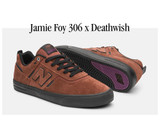 New Balance Numeric Jamie Foy 306 x Deathwish (Brown/Black) FREE USA SHIPPING