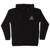 Santa Cruz Split Not A Dot Hooded Sweatshirt (Black)