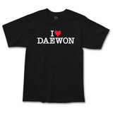 Thank You I Heart Daewon T-Shirt (Black) 
